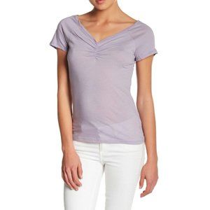 Melrose and Market Cinched V-Neck Tee  (NWT)